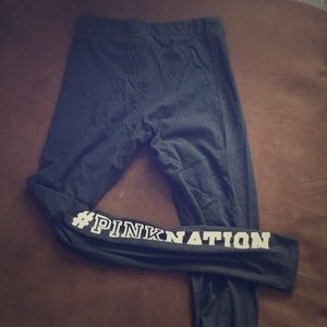 VS PINK leggings #pinknation